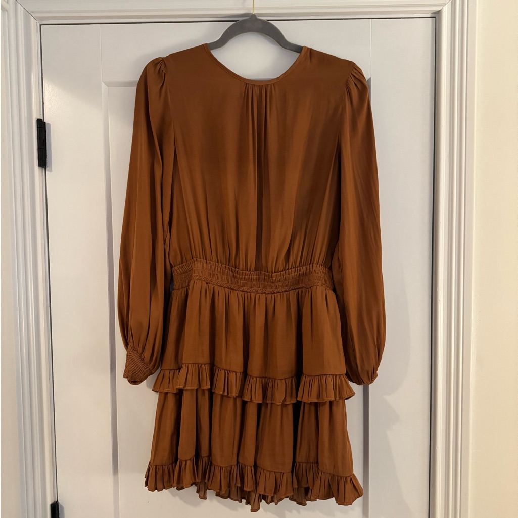 Do + Be Medium Rust Colored Dress